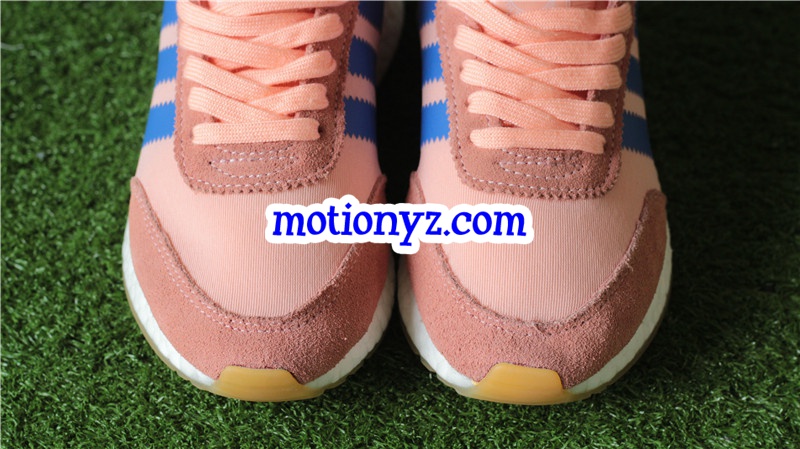 Real Boost Adidas Iniki Runner Pink Blue